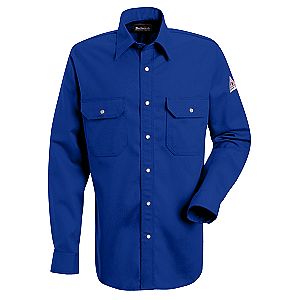 Bulwark Flame Resistant Snap Front Deluxe Shirt - FLAME RESISTANT WEAR