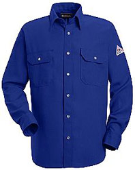 Bulwark NOMEX® IIIA Flame Resistant 4.5 oz. Snap Front Deluxe Shirt