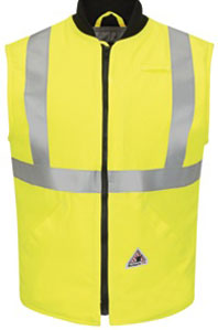 Bulwark Hi-Viz Insulated Vest W/Reflective Trim 