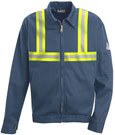 Bulwark Flame Resistant Zip-in / Zip Out Jacket w/ Reflective Trim