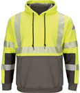 Bulwark iQ SERIES Hi-Visibility Color Block Sweatshirt